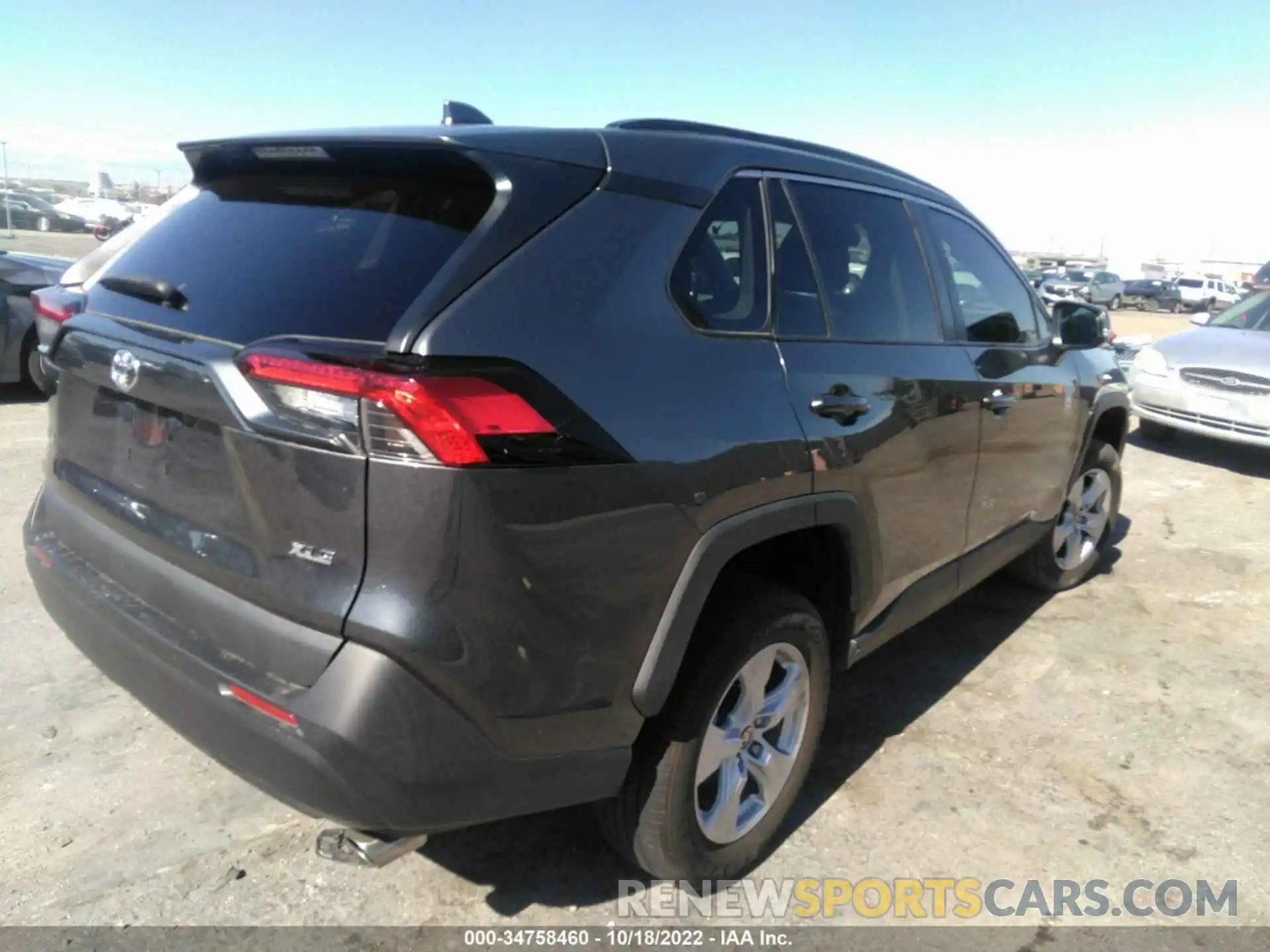 4 Photograph of a damaged car 2T3W1RFVXMC133527 TOYOTA RAV4 2021