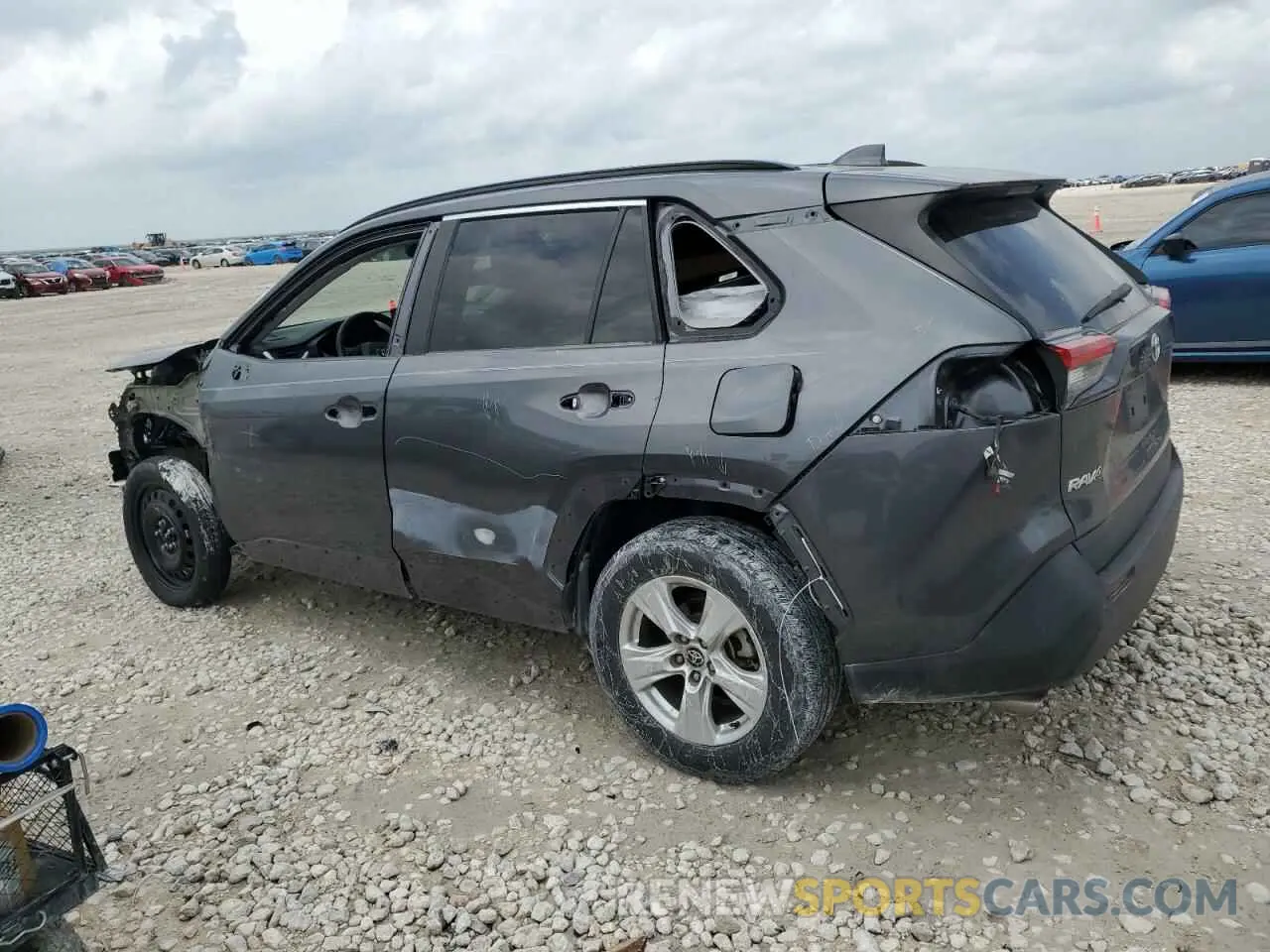 2 Photograph of a damaged car 2T3W1RFVXMC136475 TOYOTA RAV4 2021