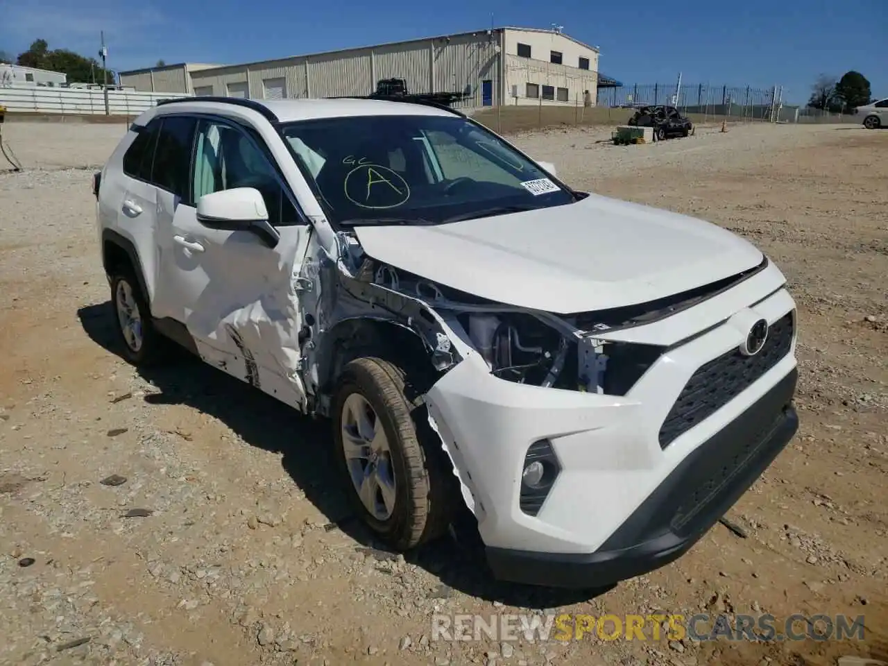 1 Photograph of a damaged car 2T3W1RFVXMC137268 TOYOTA RAV4 2021