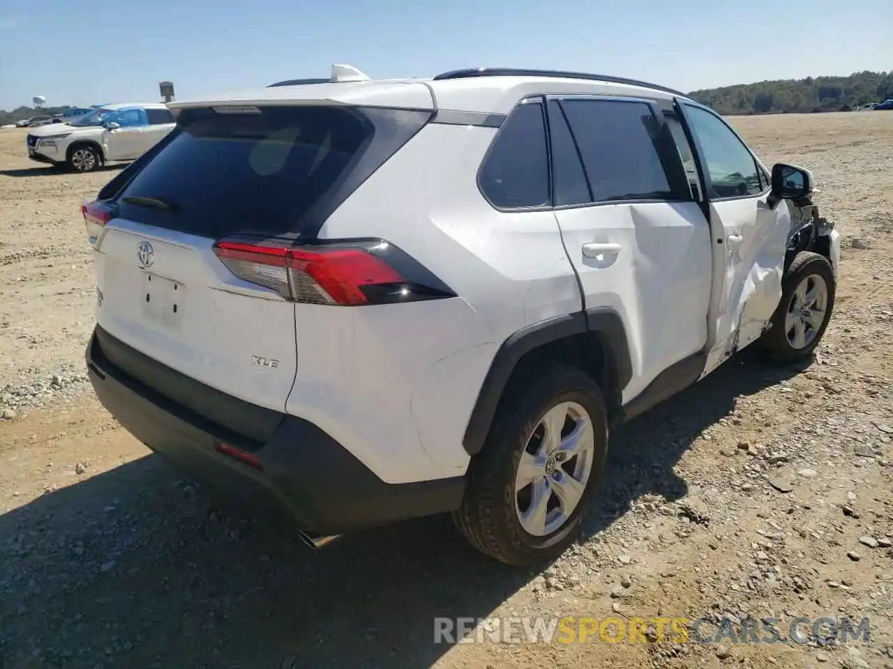 4 Photograph of a damaged car 2T3W1RFVXMC137268 TOYOTA RAV4 2021