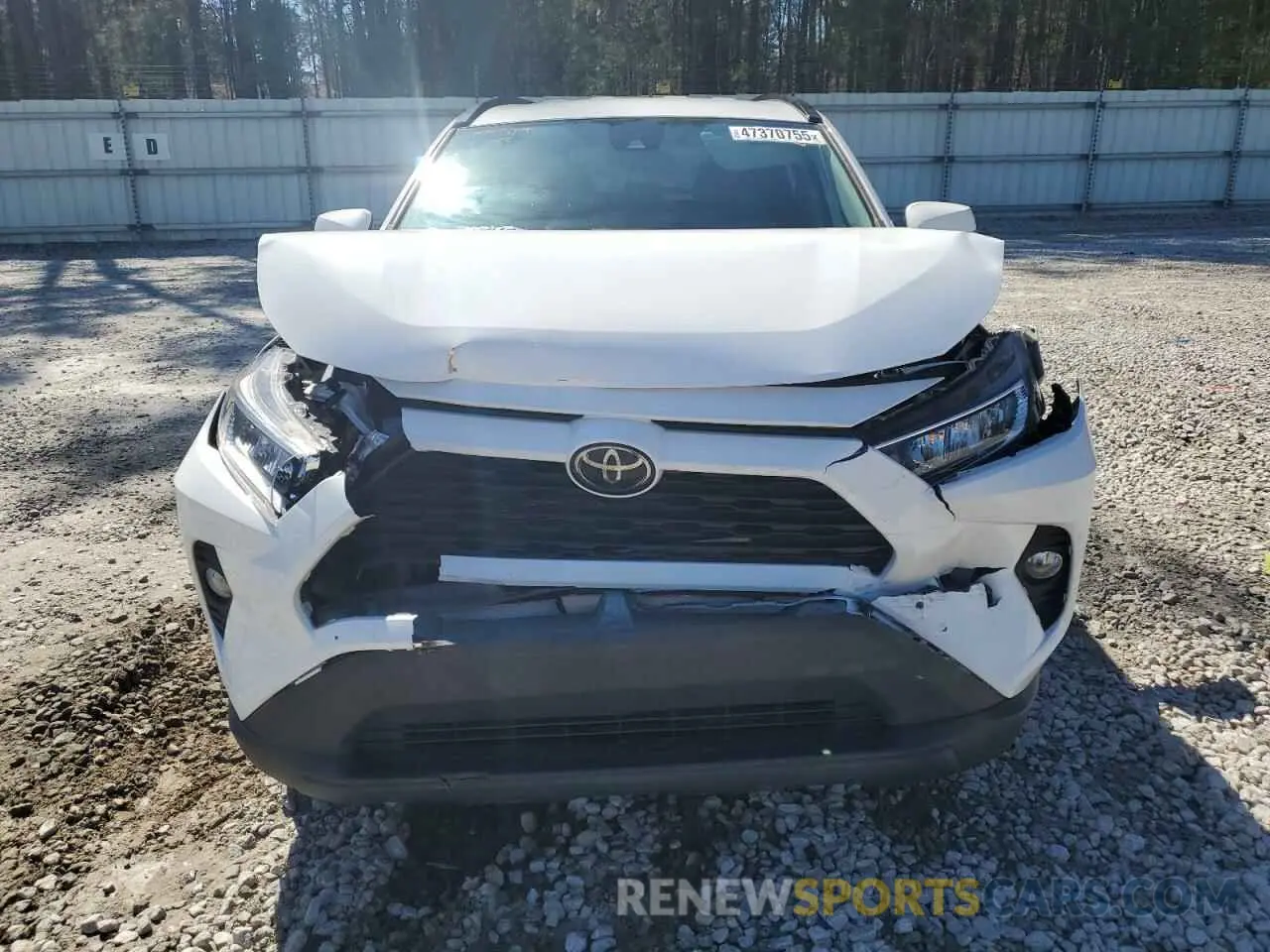 5 Photograph of a damaged car 2T3W1RFVXMC139912 TOYOTA RAV4 2021