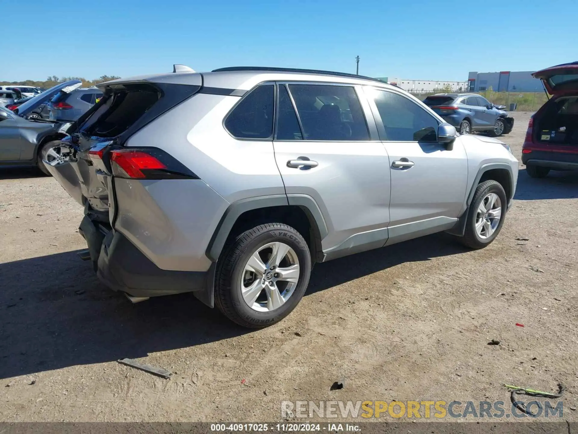4 Photograph of a damaged car 2T3W1RFVXMC155947 TOYOTA RAV4 2021