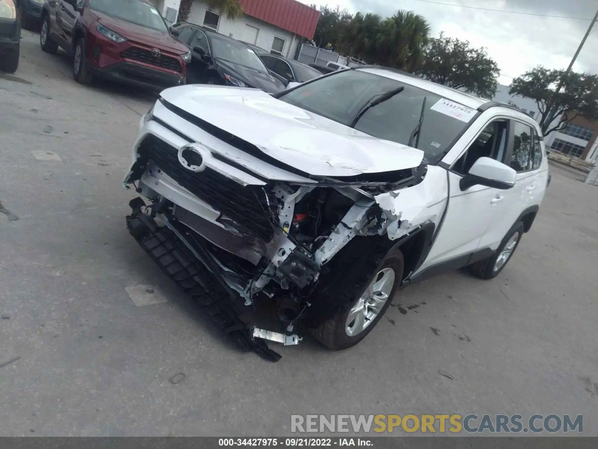 2 Photograph of a damaged car 2T3W1RFVXMC167645 TOYOTA RAV4 2021