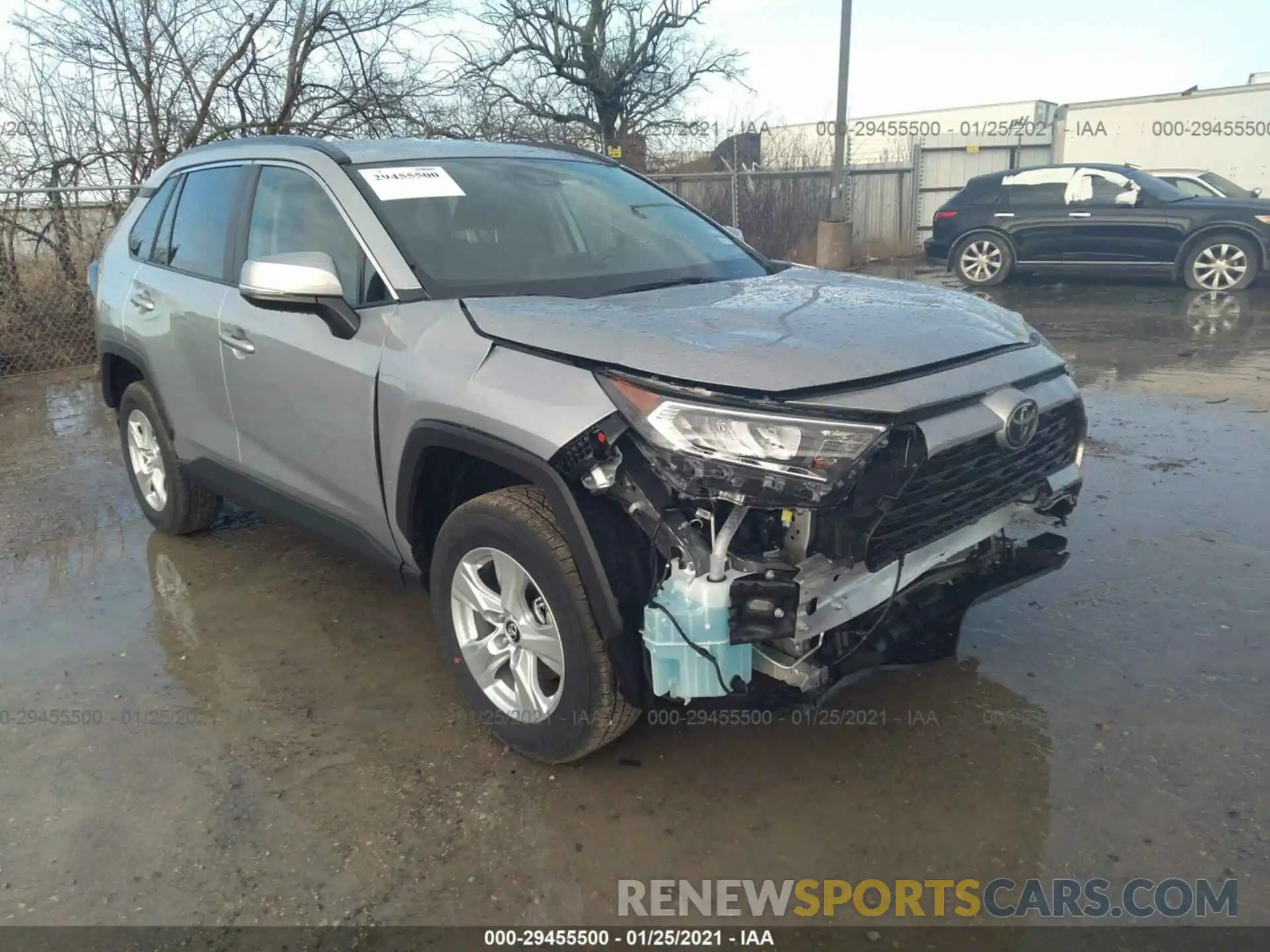 1 Photograph of a damaged car 2T3W1RFVXMW114216 TOYOTA RAV4 2021