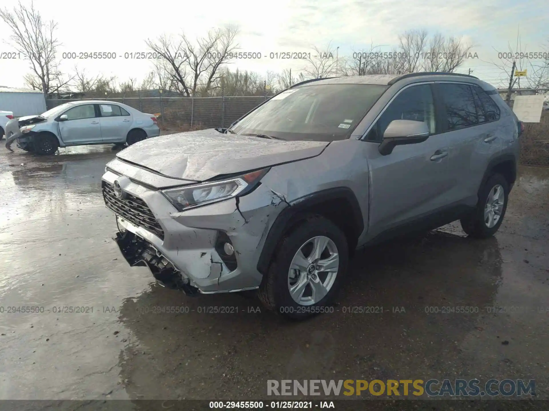 2 Photograph of a damaged car 2T3W1RFVXMW114216 TOYOTA RAV4 2021