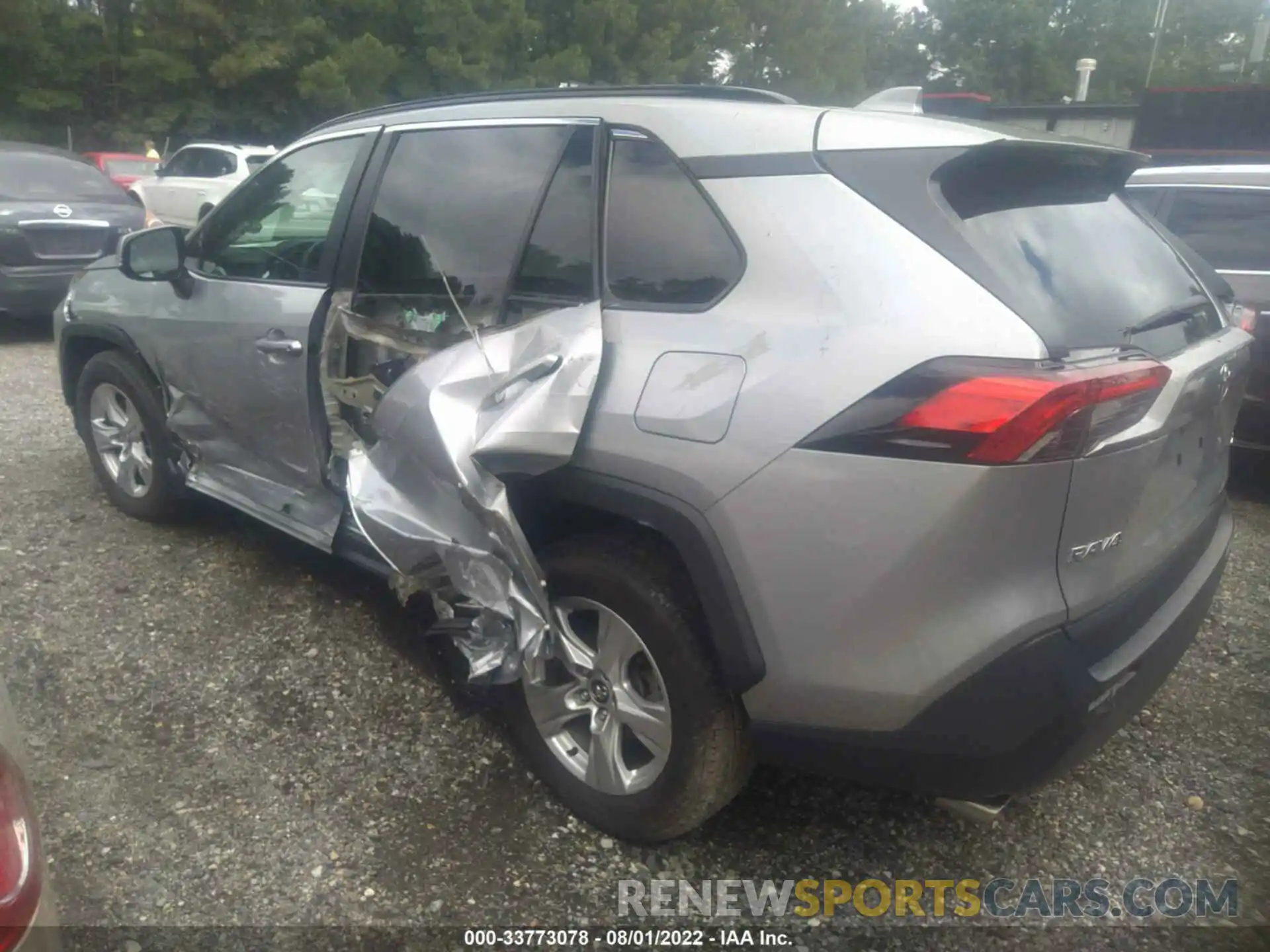 6 Photograph of a damaged car 2T3W1RFVXMW117522 TOYOTA RAV4 2021