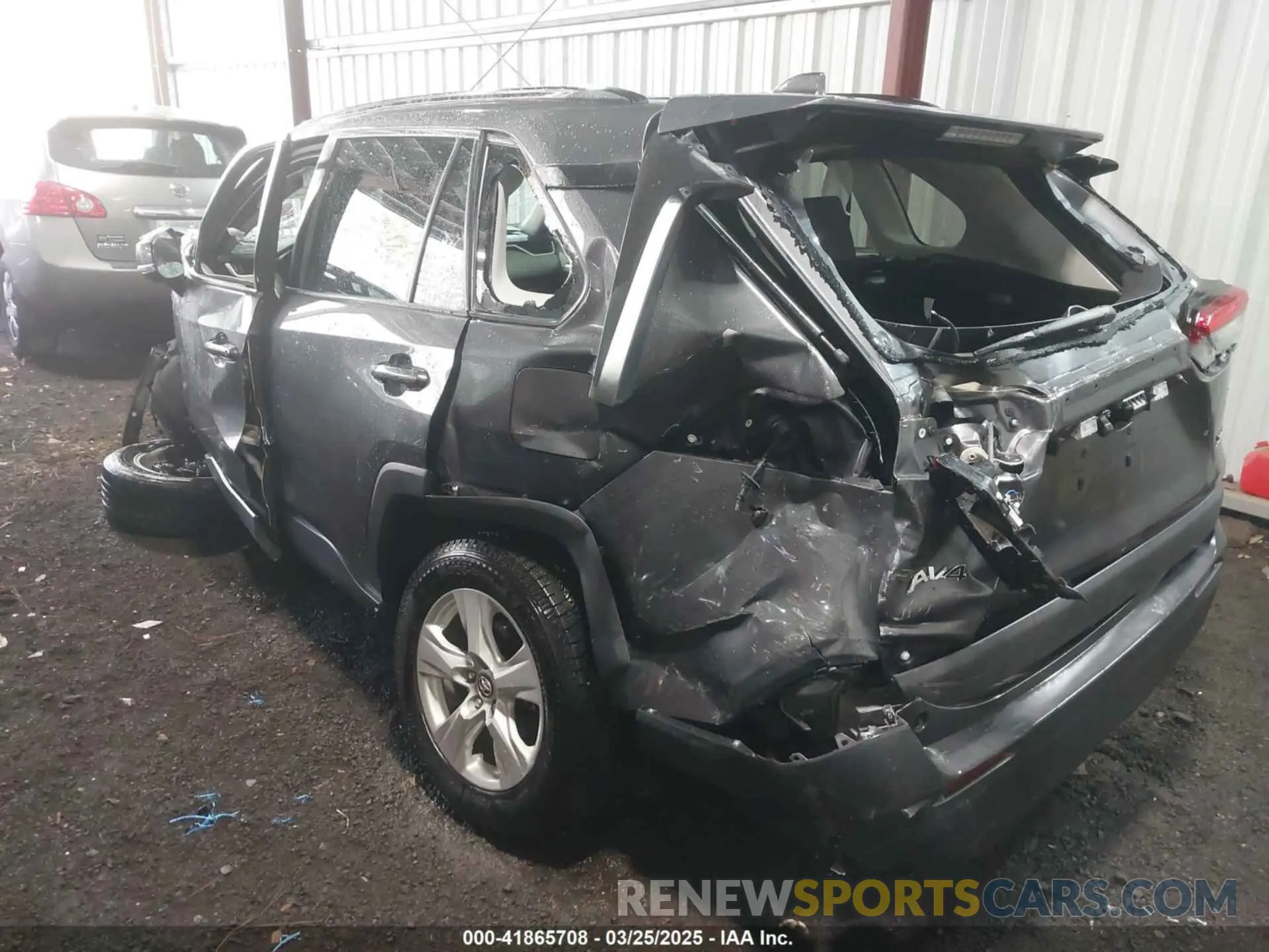 6 Photograph of a damaged car 2T3W1RFVXMW117830 TOYOTA RAV4 2021