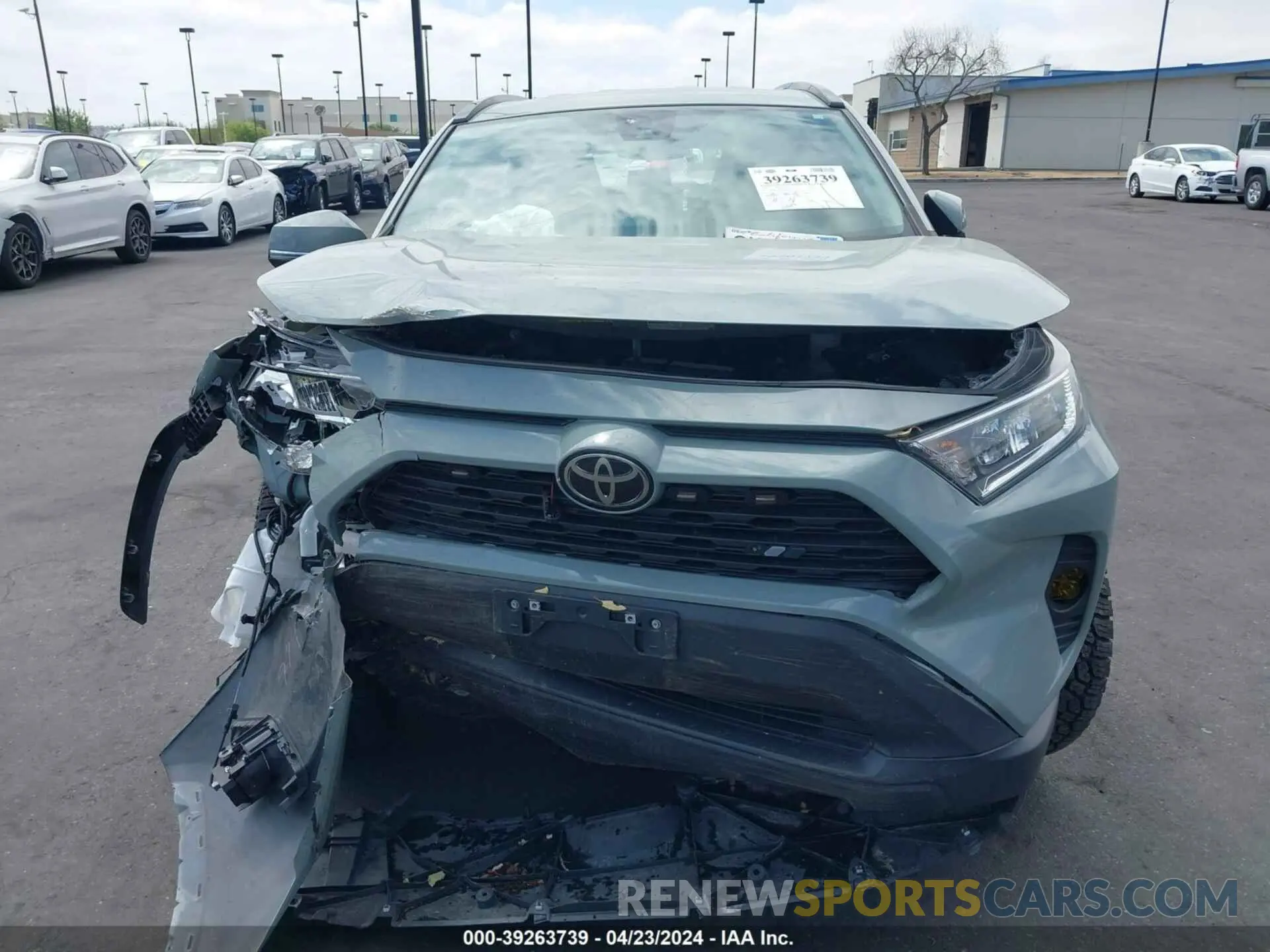 11 Photograph of a damaged car 2T3W1RFVXMW120789 TOYOTA RAV4 2021