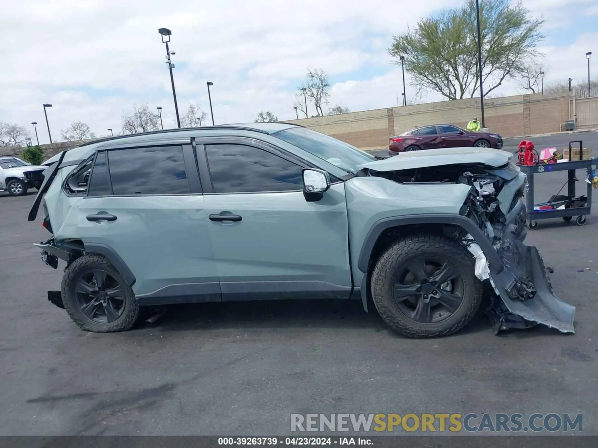 12 Photograph of a damaged car 2T3W1RFVXMW120789 TOYOTA RAV4 2021