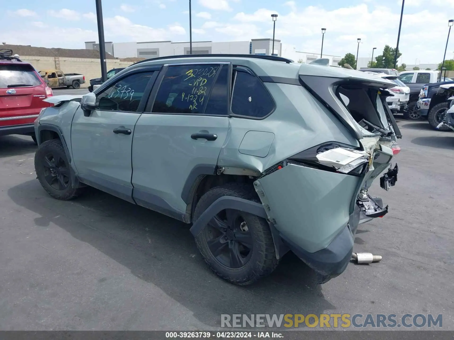 3 Photograph of a damaged car 2T3W1RFVXMW120789 TOYOTA RAV4 2021
