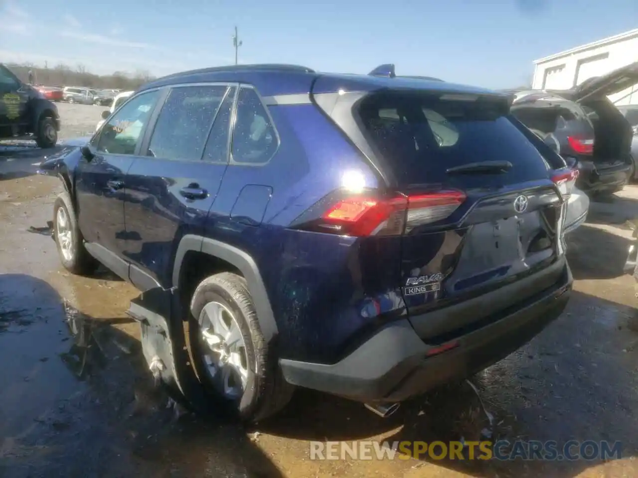 3 Photograph of a damaged car 2T3W1RFVXMW155784 TOYOTA RAV4 2021