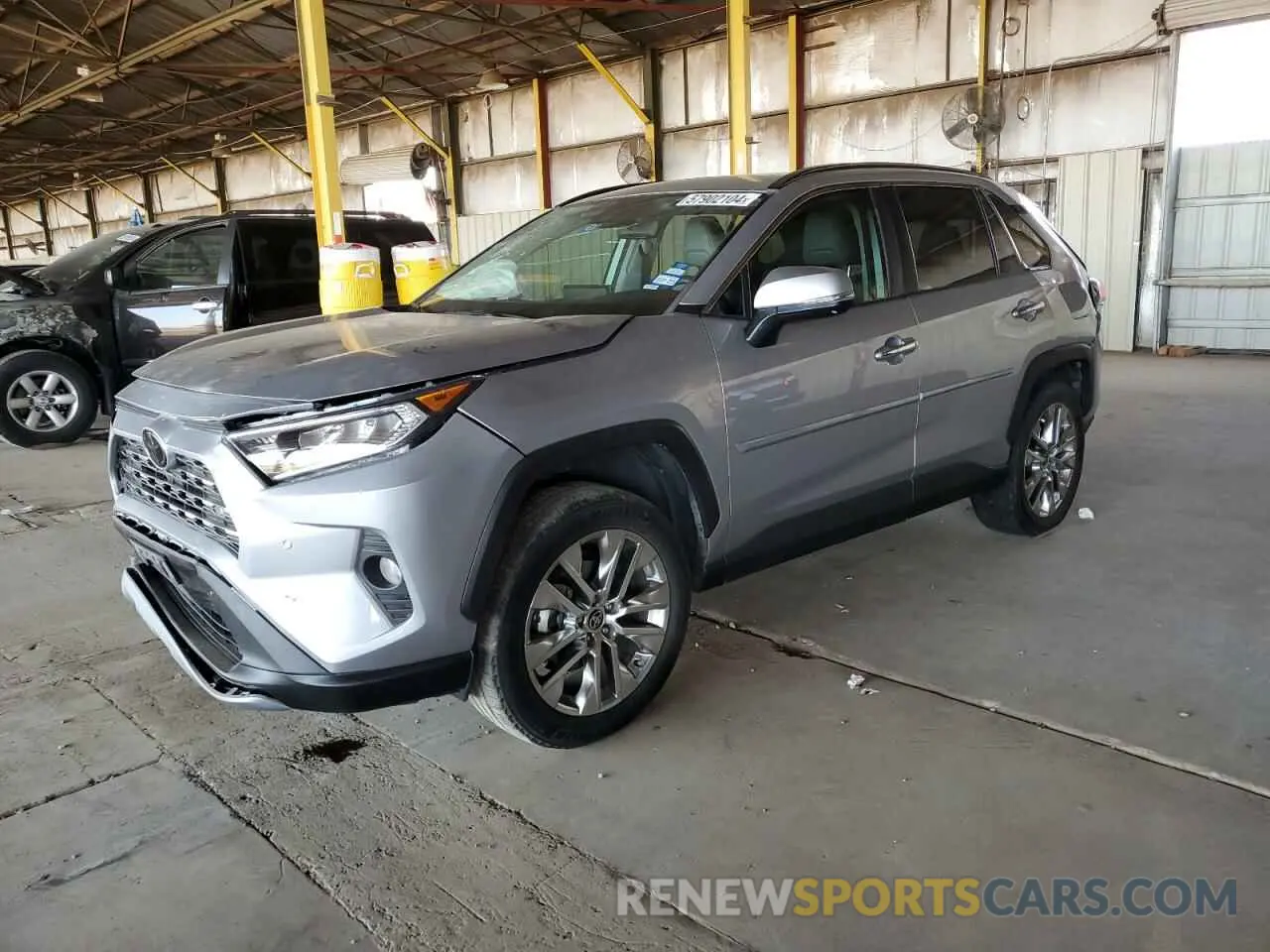 1 Photograph of a damaged car 2T3Y1RFV1MC133408 TOYOTA RAV4 2021