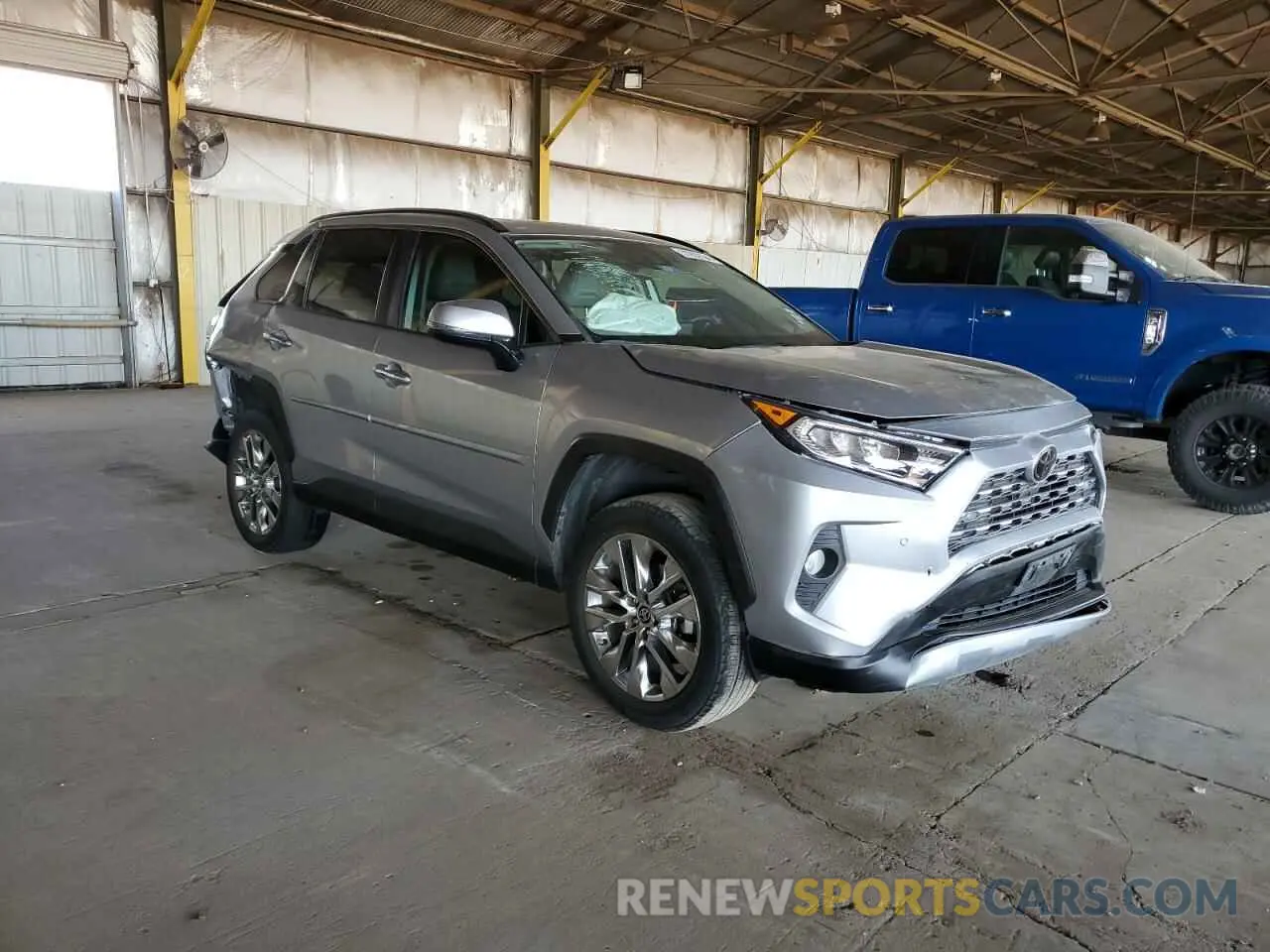4 Photograph of a damaged car 2T3Y1RFV1MC133408 TOYOTA RAV4 2021
