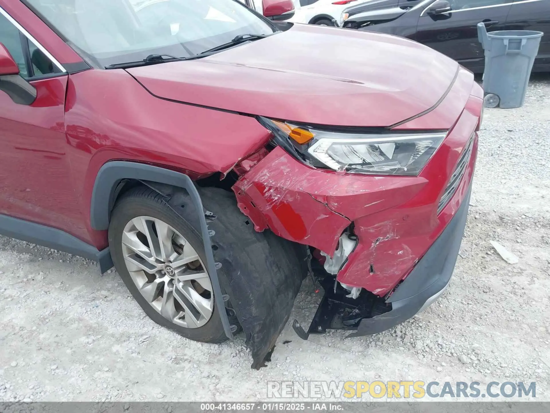 6 Photograph of a damaged car 2T3Y1RFV4MW131568 TOYOTA RAV4 2021