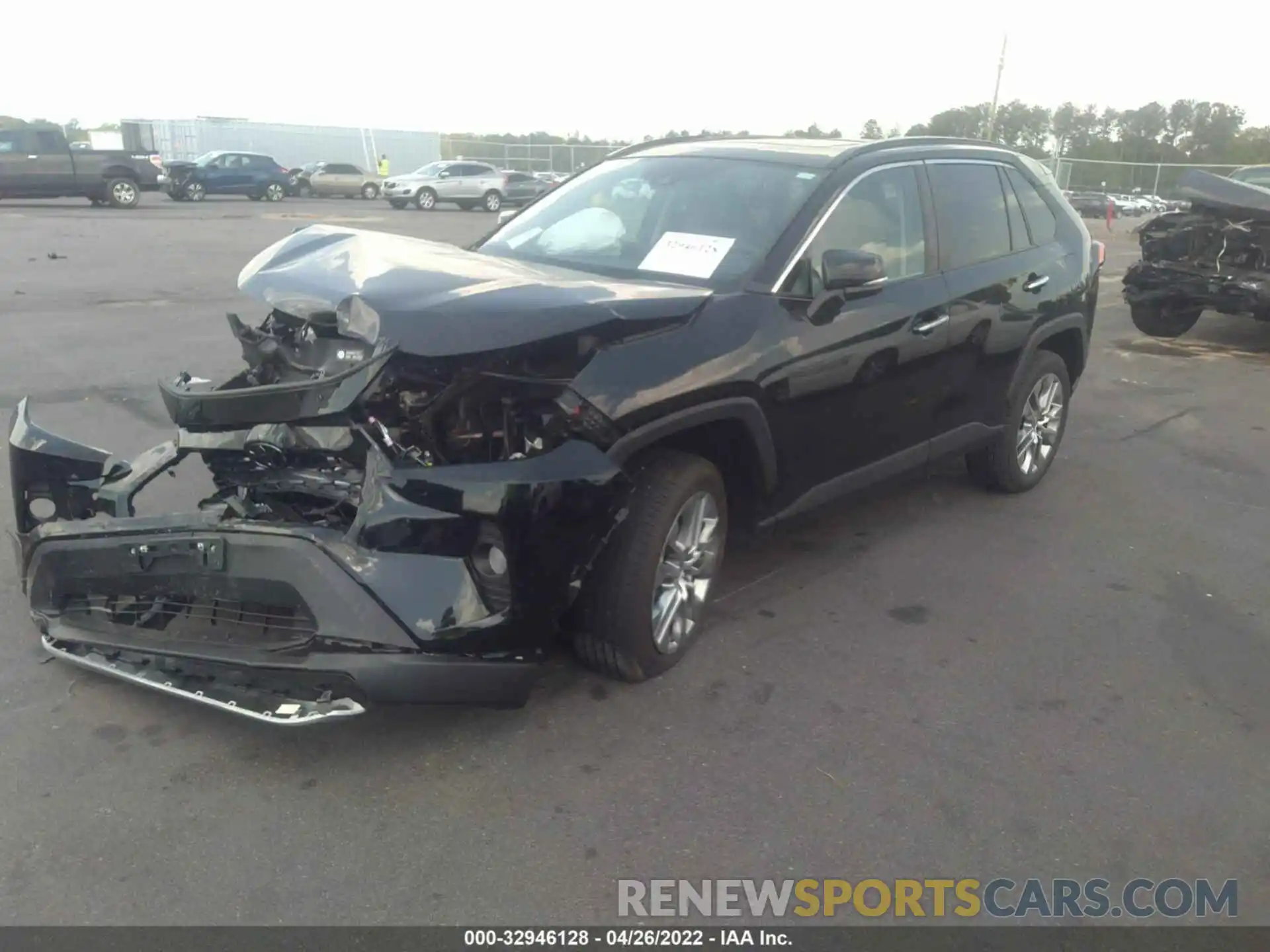 2 Photograph of a damaged car 2T3Y1RFV4MW178793 TOYOTA RAV4 2021