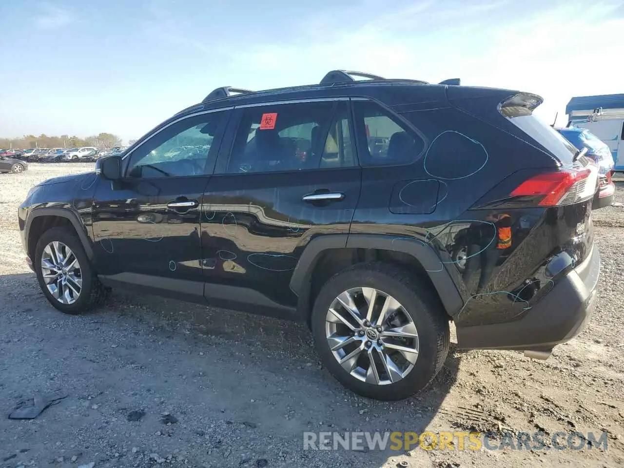 2 Photograph of a damaged car 2T3Y1RFV6MC134781 TOYOTA RAV4 2021