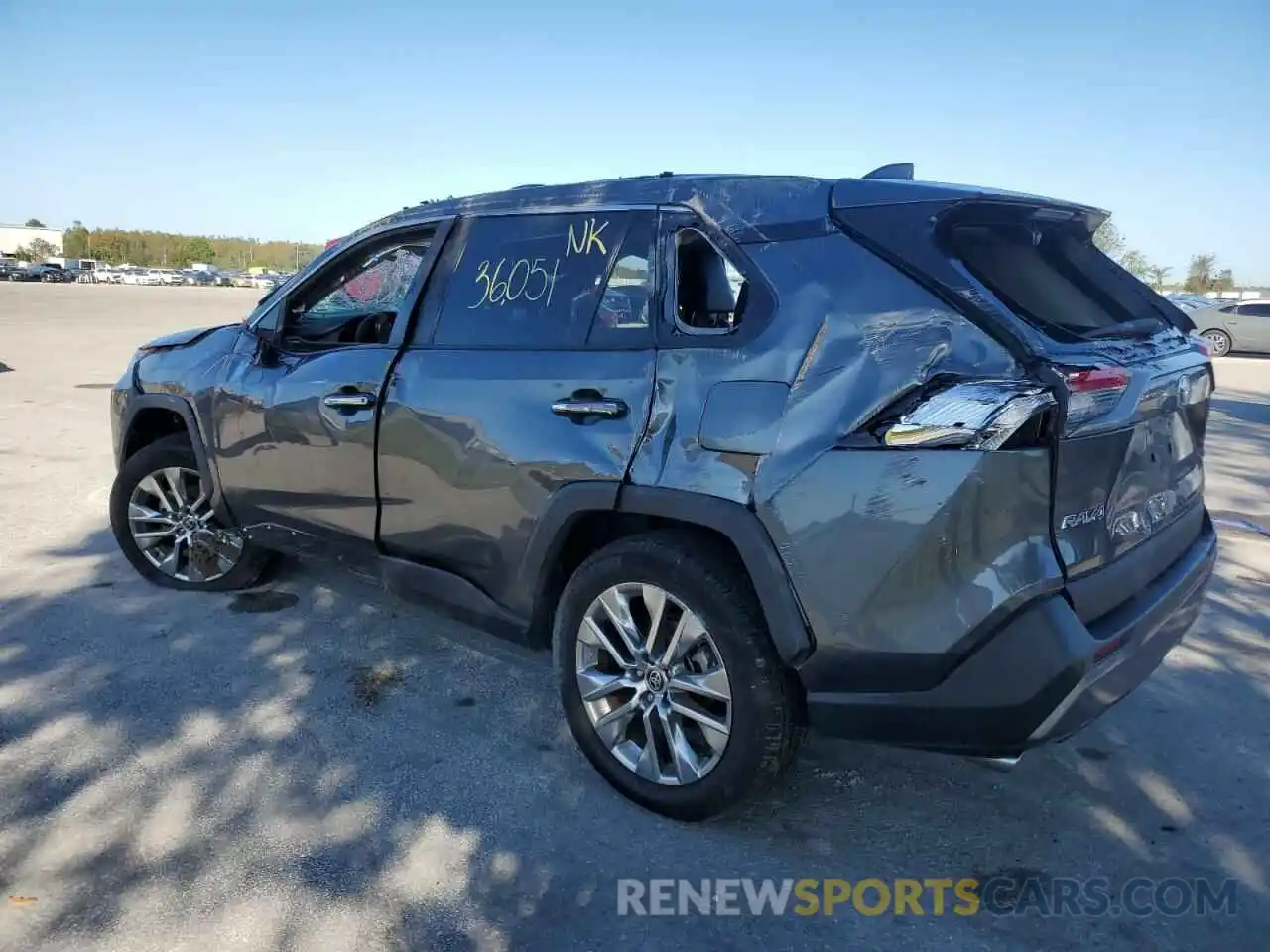 2 Photograph of a damaged car 2T3Y1RFV6MC135039 TOYOTA RAV4 2021