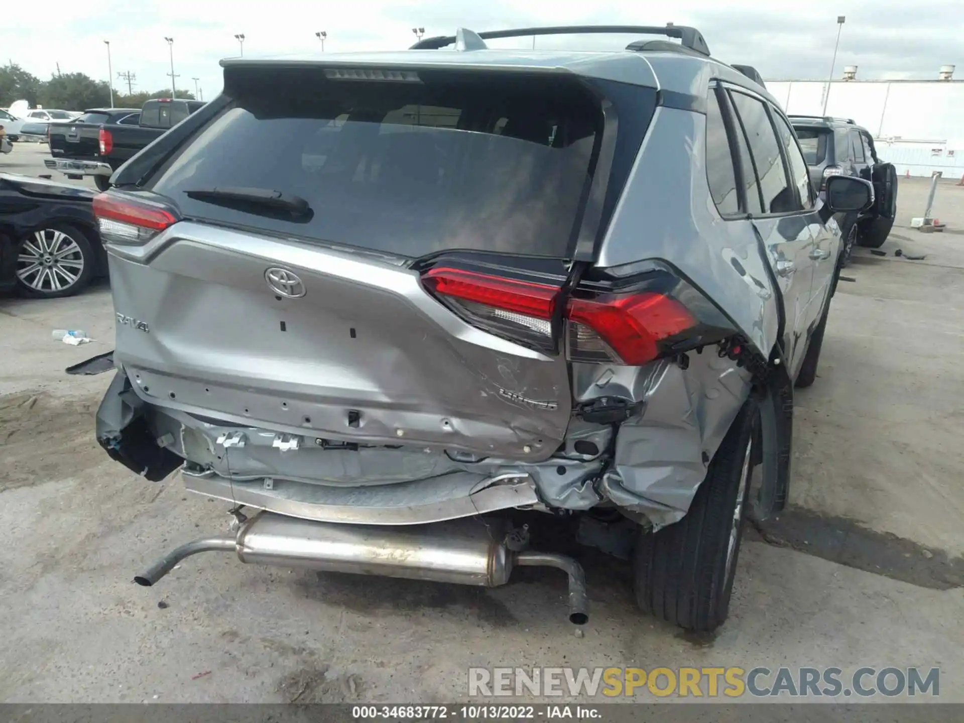 6 Photograph of a damaged car 2T3Y1RFV7MC135681 TOYOTA RAV4 2021