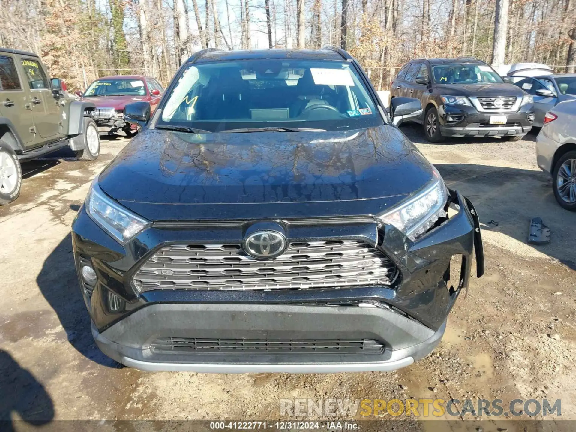 12 Photograph of a damaged car 2T3Y1RFV7MC150410 TOYOTA RAV4 2021