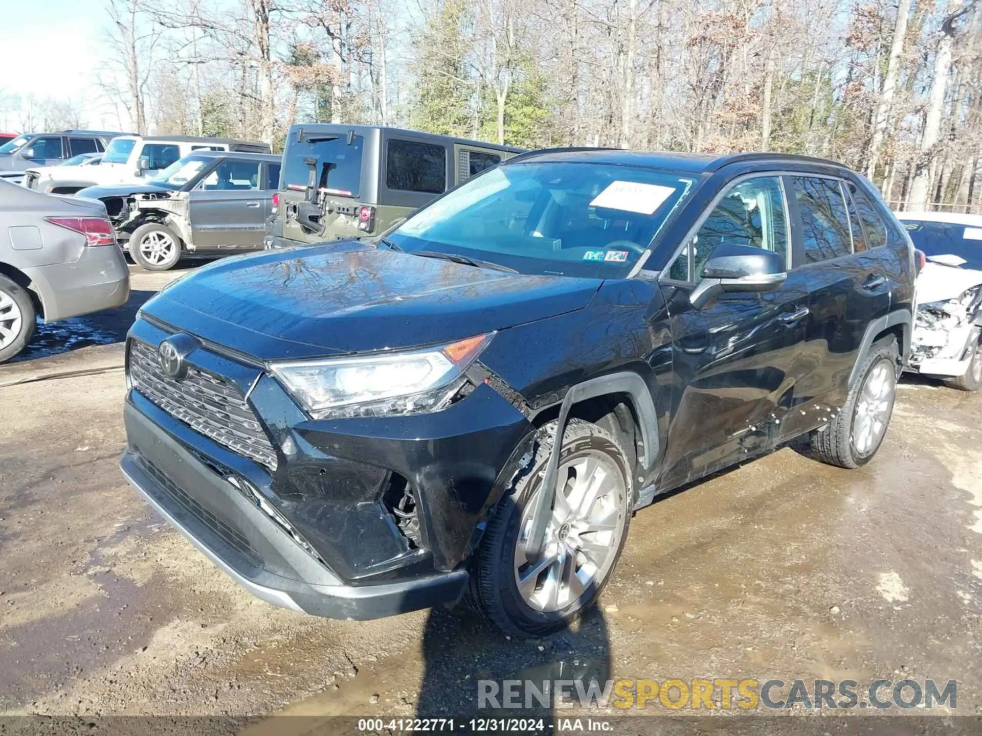 2 Photograph of a damaged car 2T3Y1RFV7MC150410 TOYOTA RAV4 2021