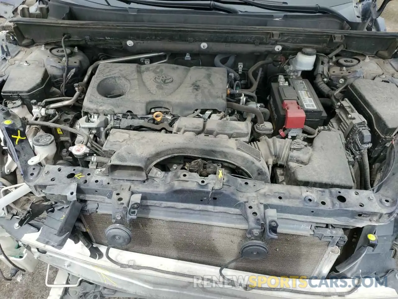 12 Photograph of a damaged car 2T3Y1RFV8MW170261 TOYOTA RAV4 2021