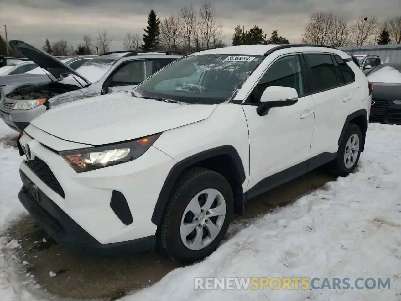 1 Photograph of a damaged car 2T3Z1RFV3MC130689 TOYOTA RAV4 2021