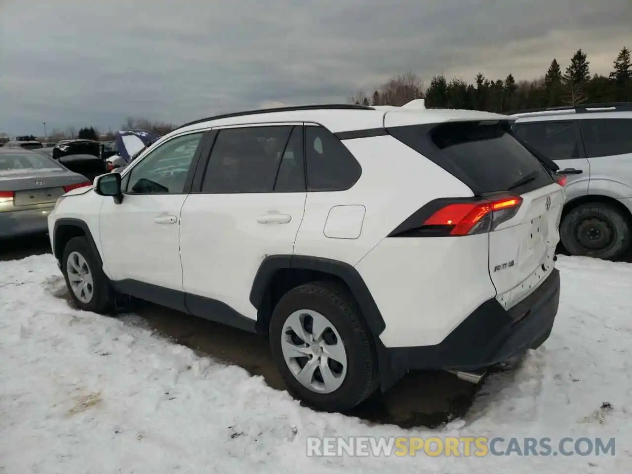 2 Photograph of a damaged car 2T3Z1RFV3MC130689 TOYOTA RAV4 2021