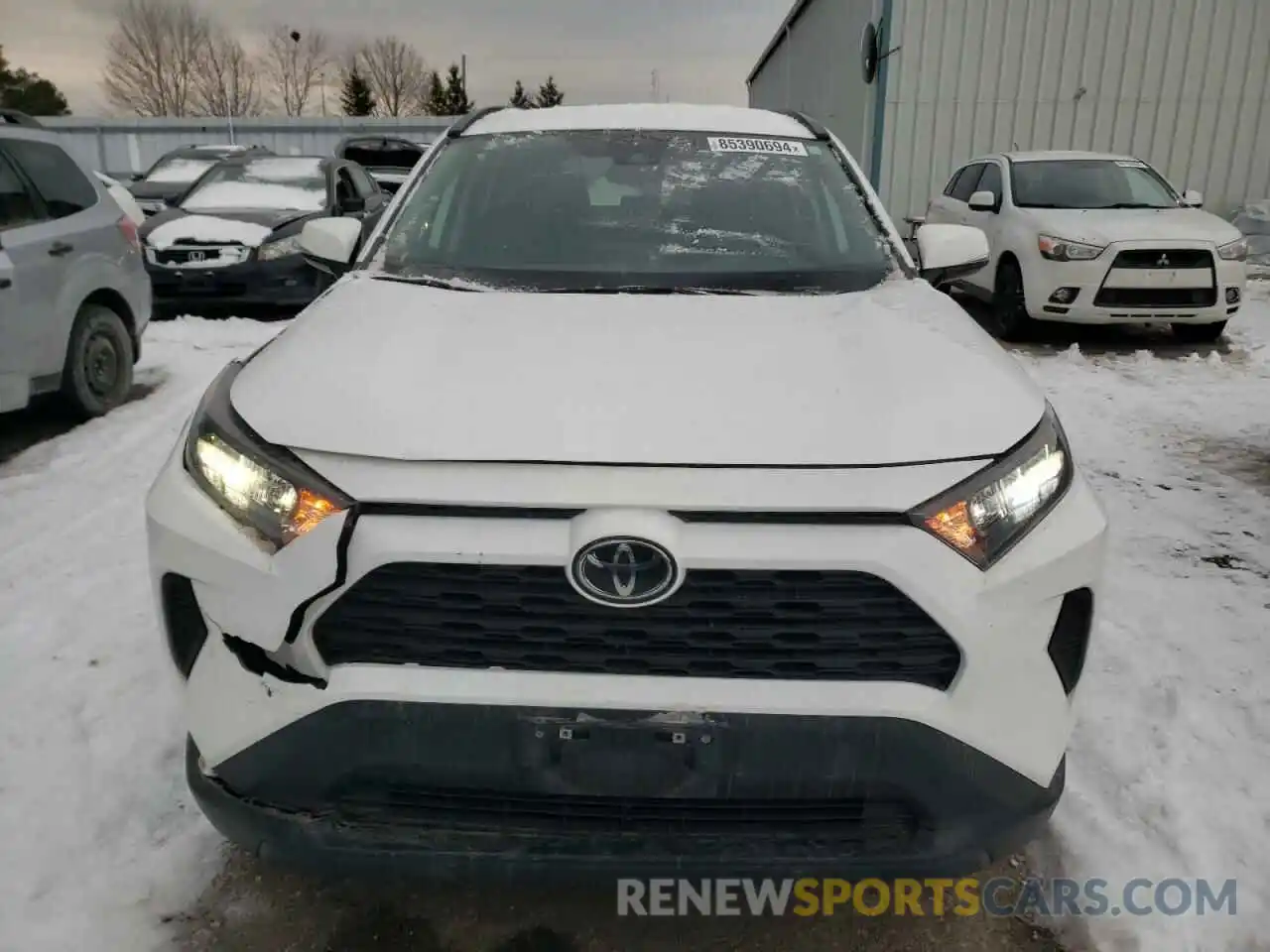 5 Photograph of a damaged car 2T3Z1RFV3MC130689 TOYOTA RAV4 2021