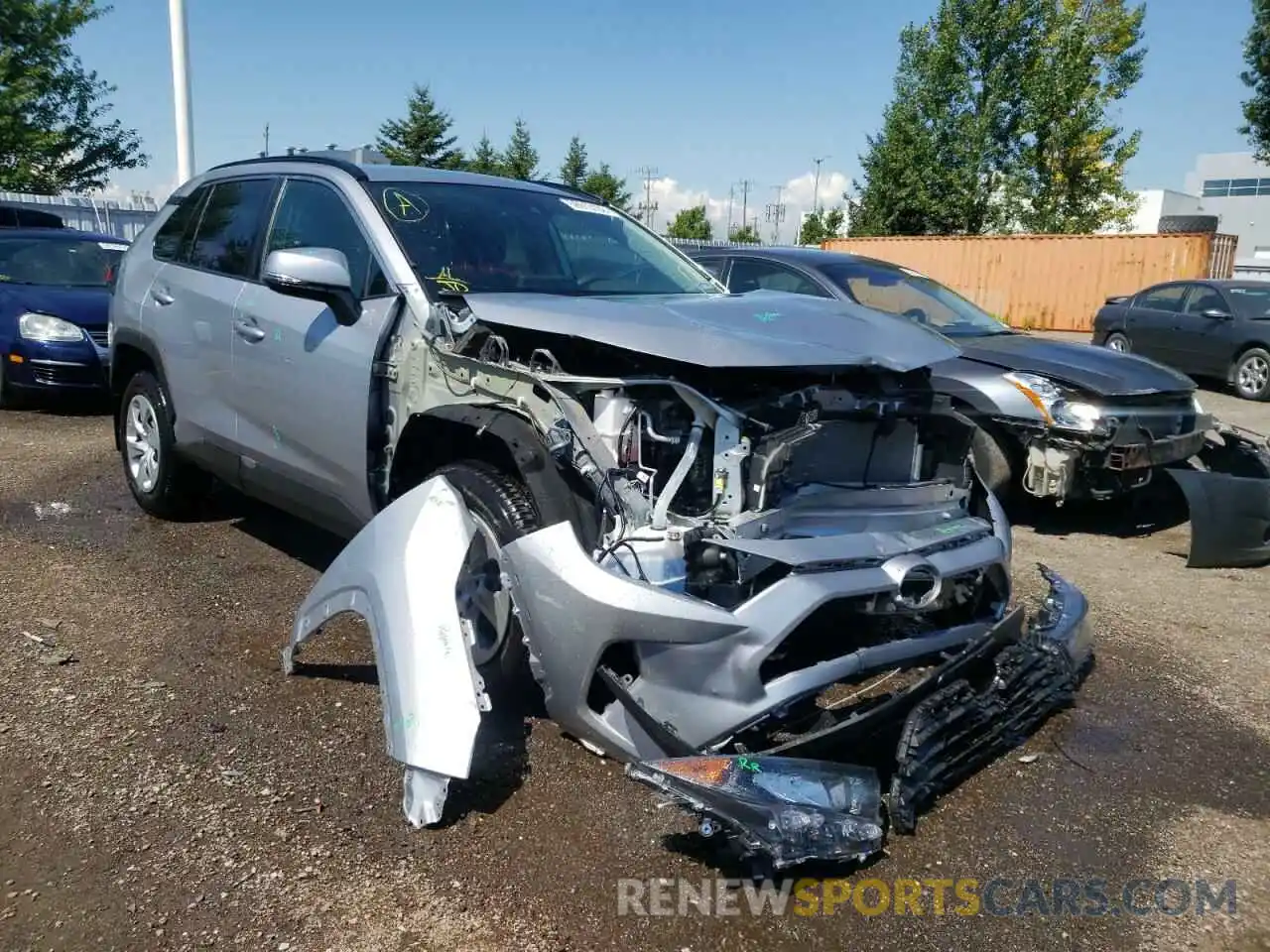 1 Photograph of a damaged car 2T3Z1RFV9MC169187 TOYOTA RAV4 2021