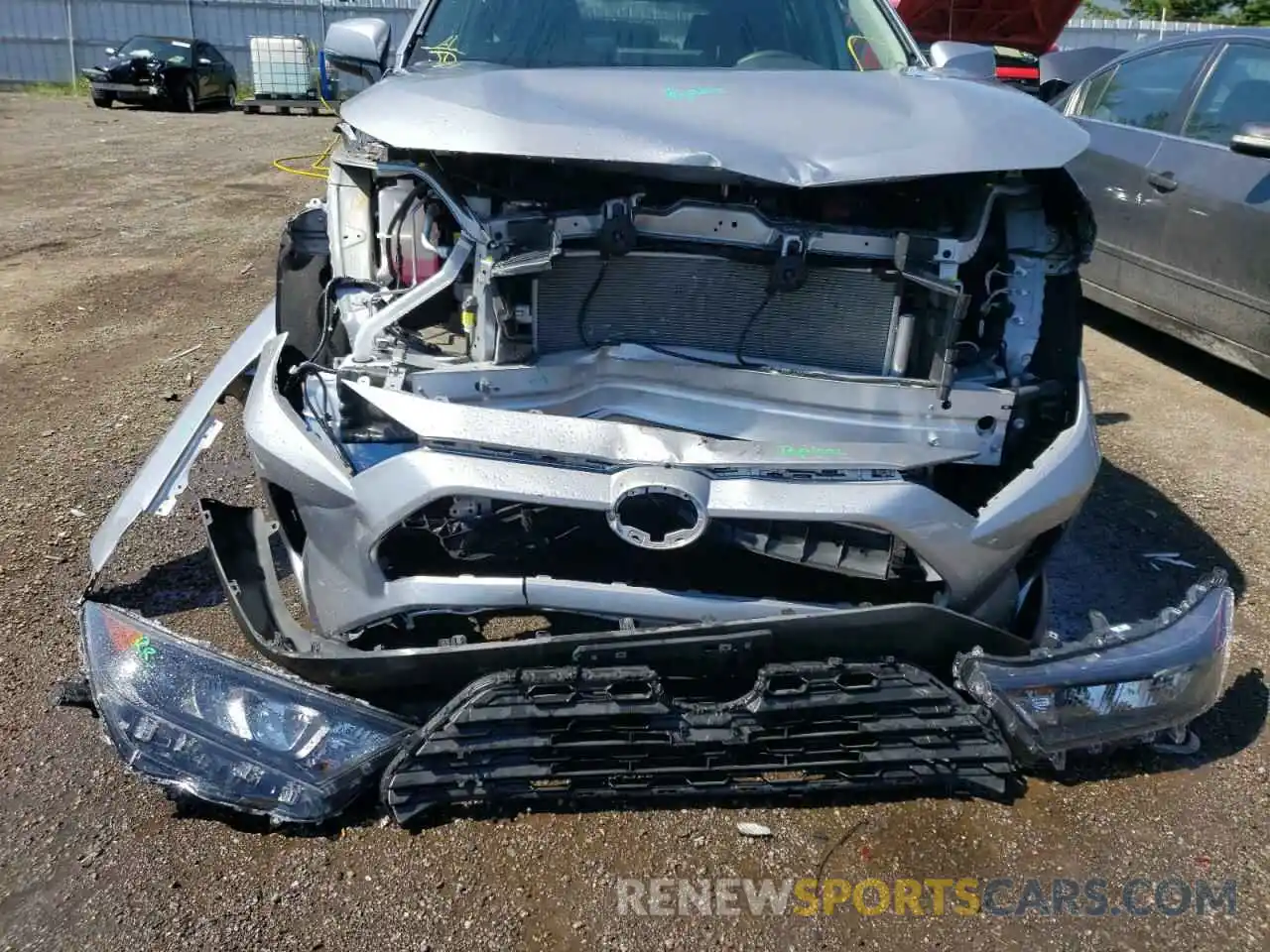 9 Photograph of a damaged car 2T3Z1RFV9MC169187 TOYOTA RAV4 2021