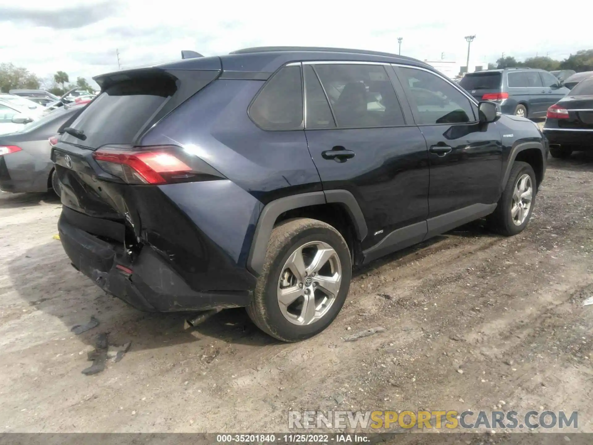 4 Photograph of a damaged car 4T3B6RFV0MU038697 TOYOTA RAV4 2021