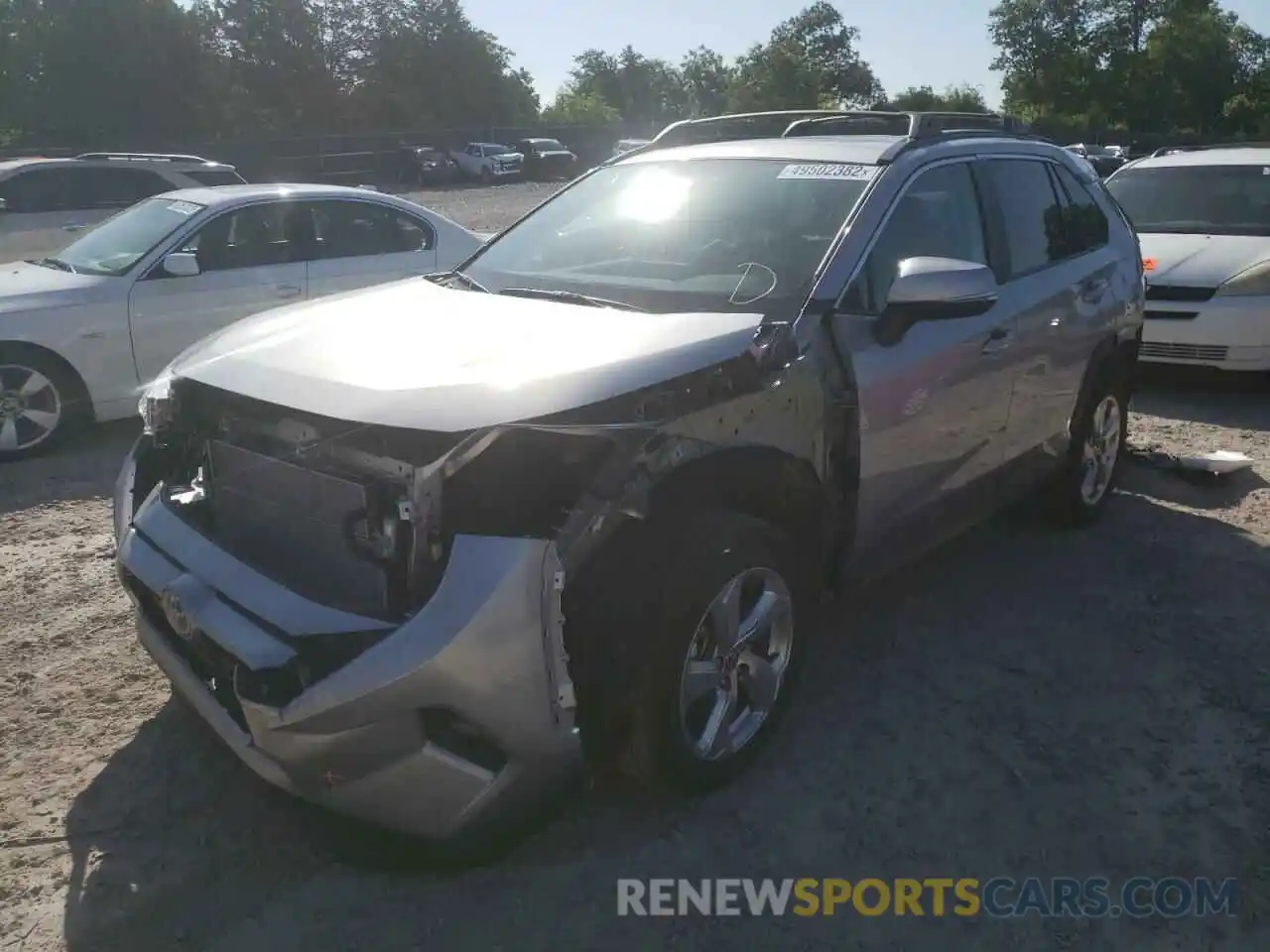 2 Photograph of a damaged car 4T3B6RFV0MU059758 TOYOTA RAV4 2021