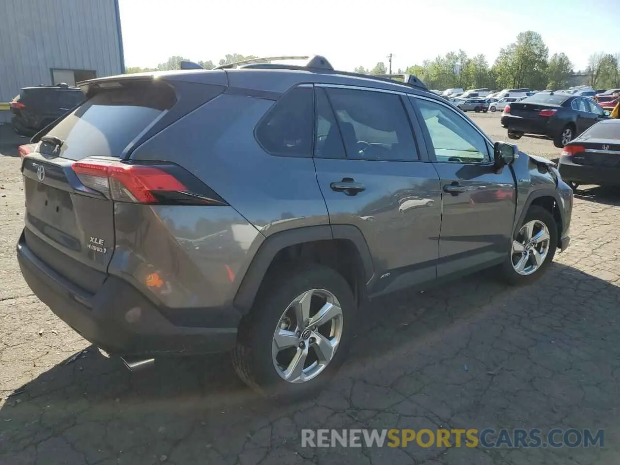 3 Photograph of a damaged car 4T3B6RFV1MU042547 TOYOTA RAV4 2021