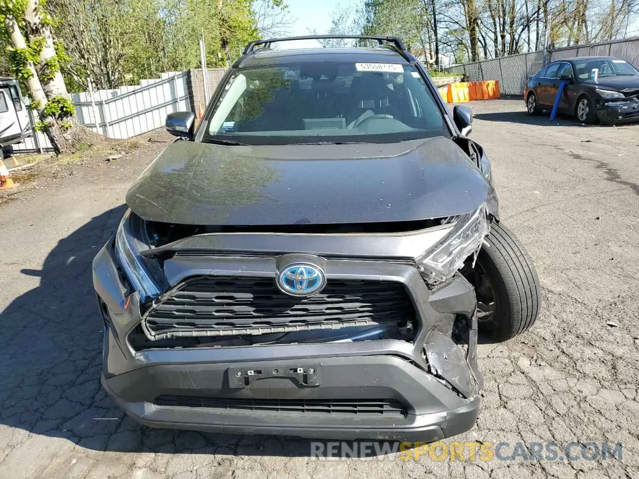 5 Photograph of a damaged car 4T3B6RFV1MU042547 TOYOTA RAV4 2021