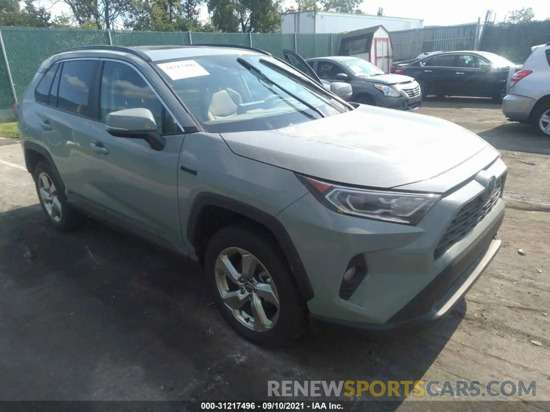 1 Photograph of a damaged car 4T3B6RFV2MU039317 TOYOTA RAV4 2021