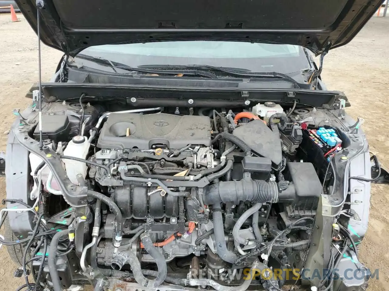 11 Photograph of a damaged car 4T3B6RFV2MU042489 TOYOTA RAV4 2021
