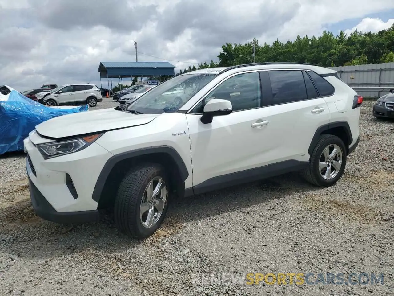 1 Photograph of a damaged car 4T3B6RFV2MU051287 TOYOTA RAV4 2021