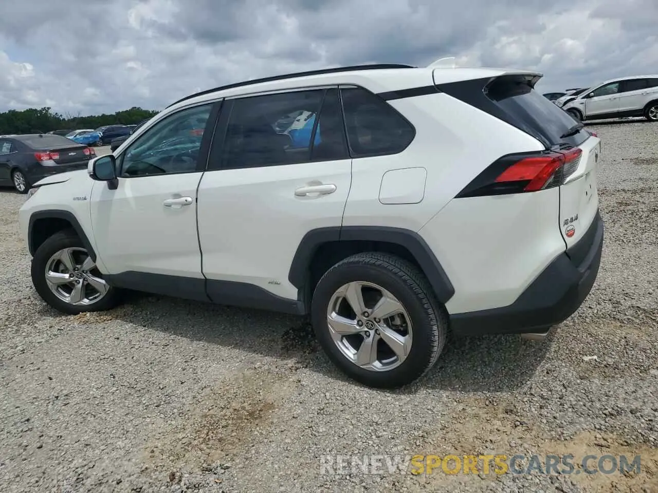 2 Photograph of a damaged car 4T3B6RFV2MU051287 TOYOTA RAV4 2021