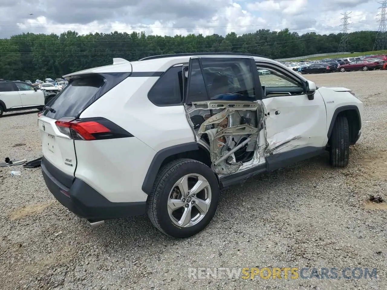 3 Photograph of a damaged car 4T3B6RFV2MU051287 TOYOTA RAV4 2021