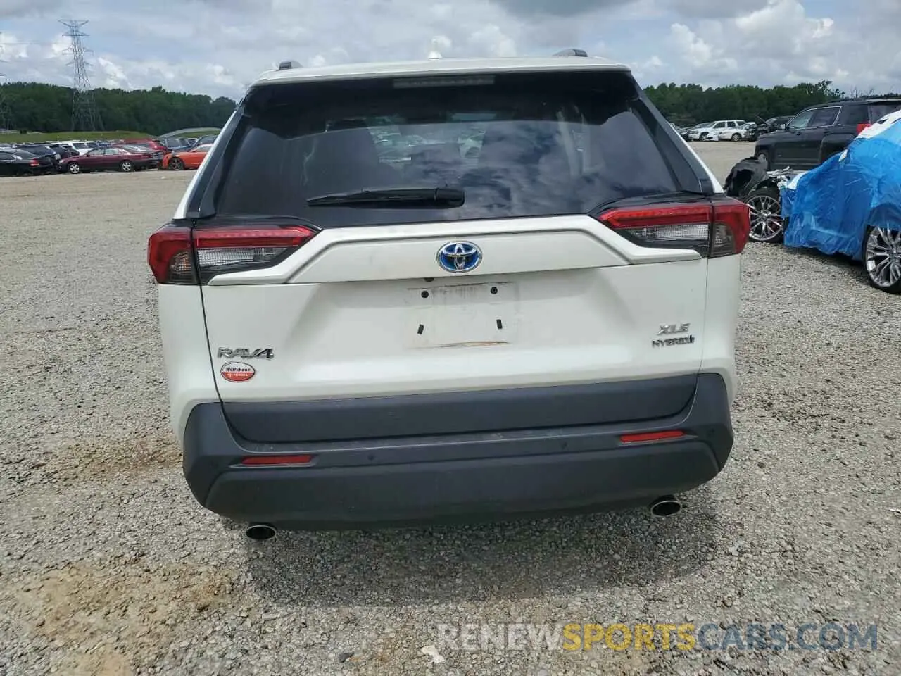 6 Photograph of a damaged car 4T3B6RFV2MU051287 TOYOTA RAV4 2021