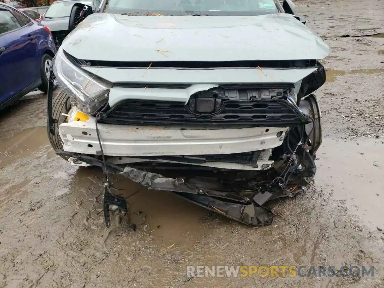 9 Photograph of a damaged car 4T3B6RFV2MU051290 TOYOTA RAV4 2021