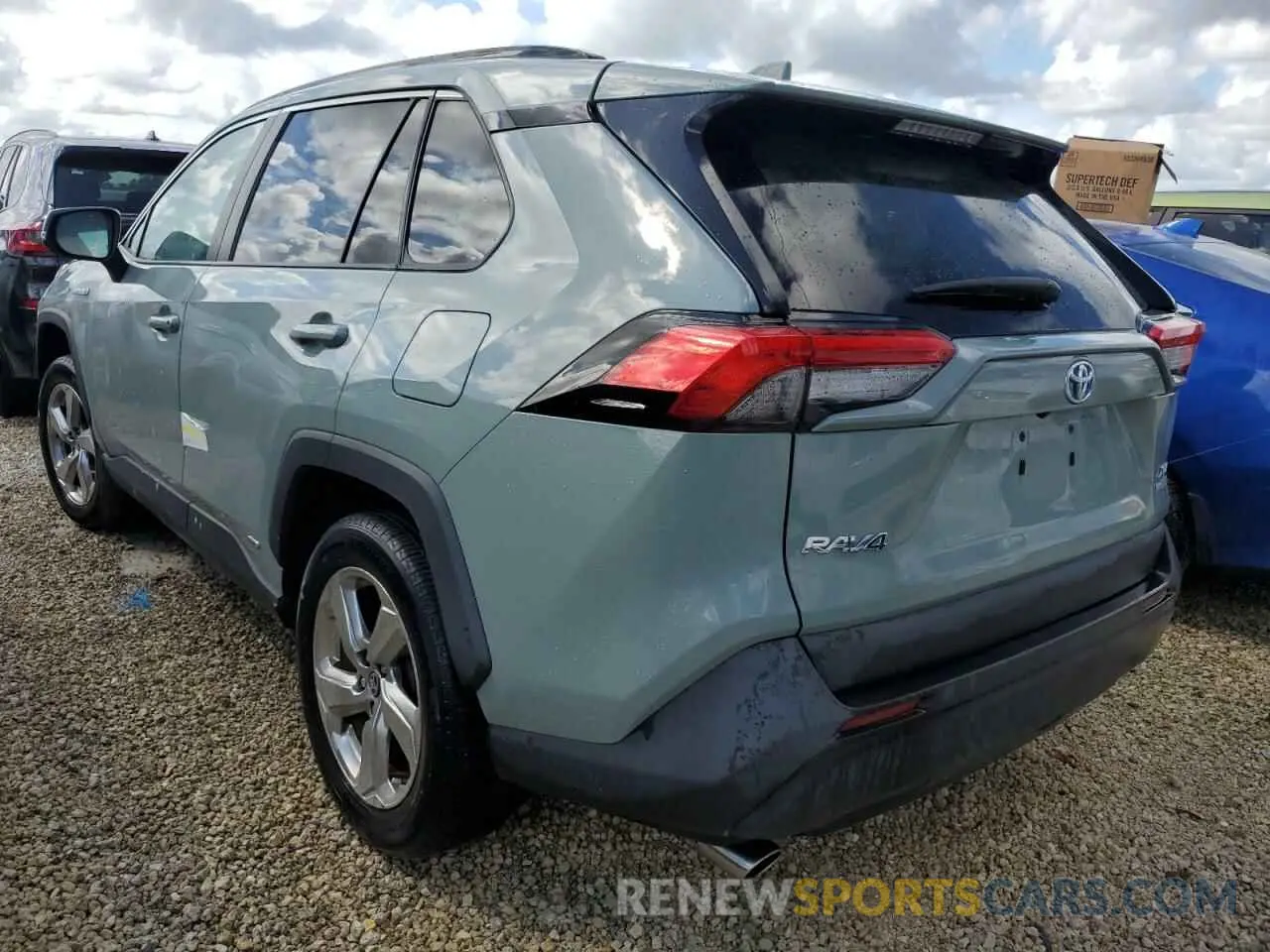 2 Photograph of a damaged car 4T3B6RFV3MU040718 TOYOTA RAV4 2021