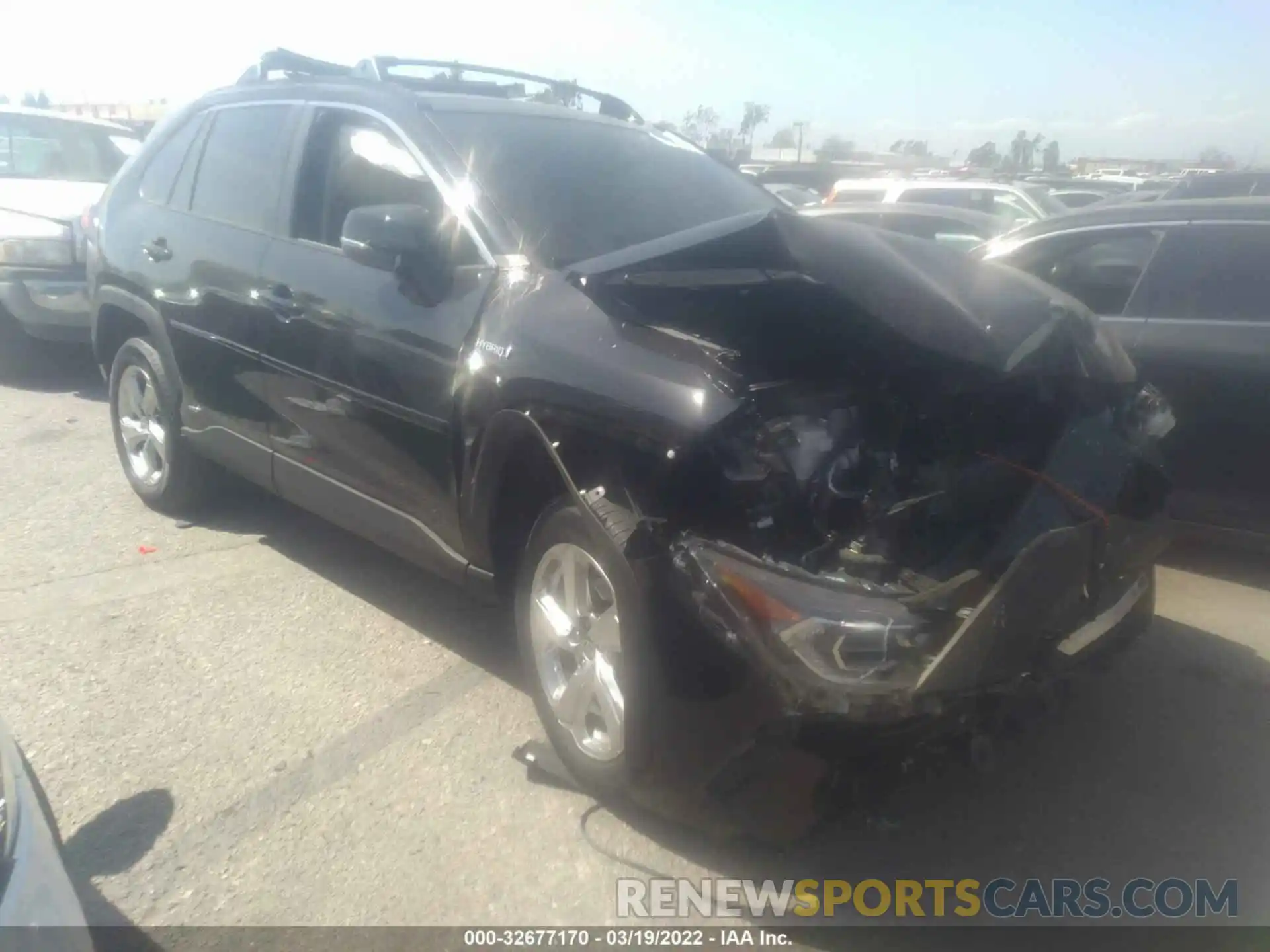 1 Photograph of a damaged car 4T3B6RFV3MU041724 TOYOTA RAV4 2021