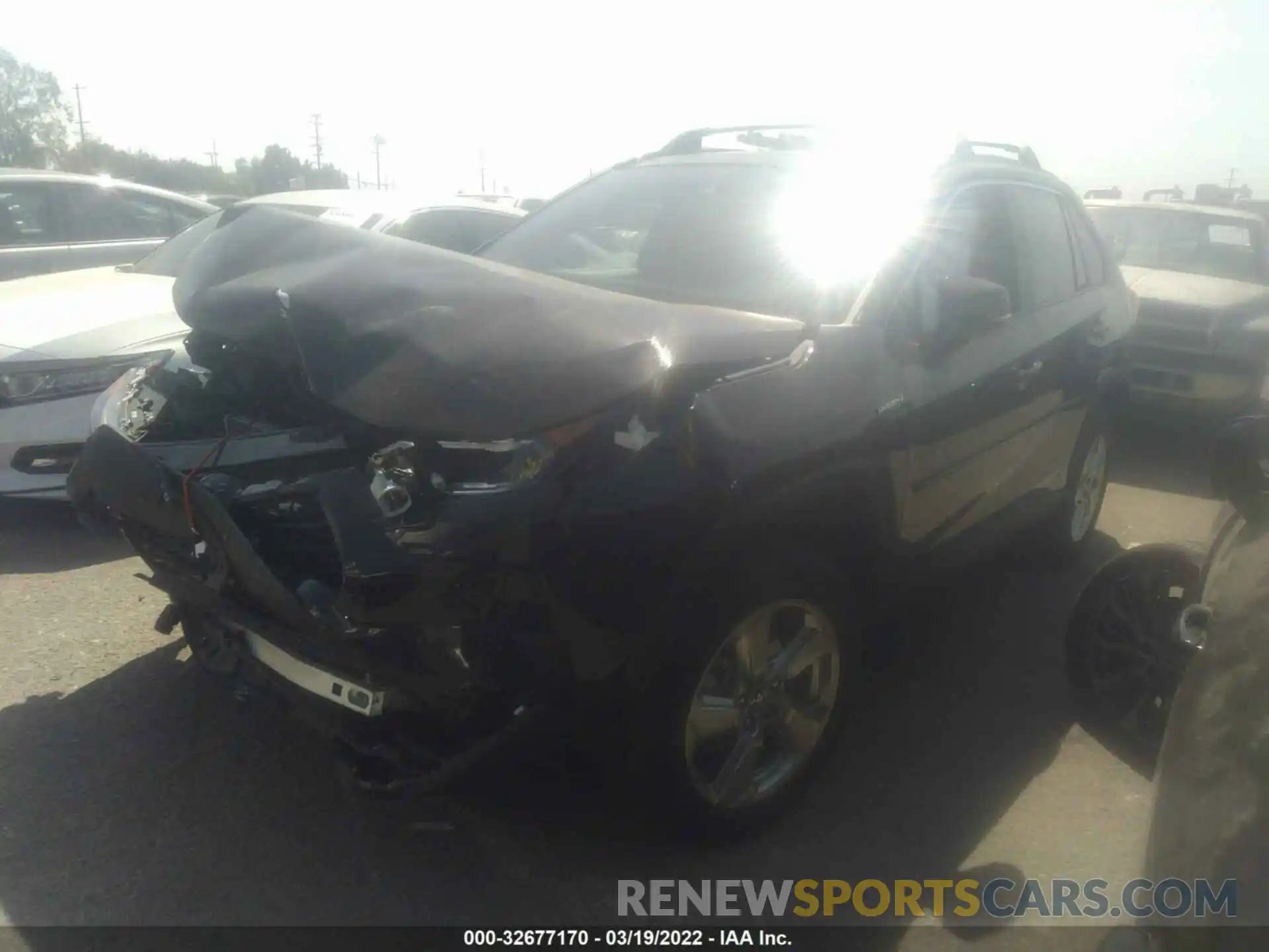 2 Photograph of a damaged car 4T3B6RFV3MU041724 TOYOTA RAV4 2021