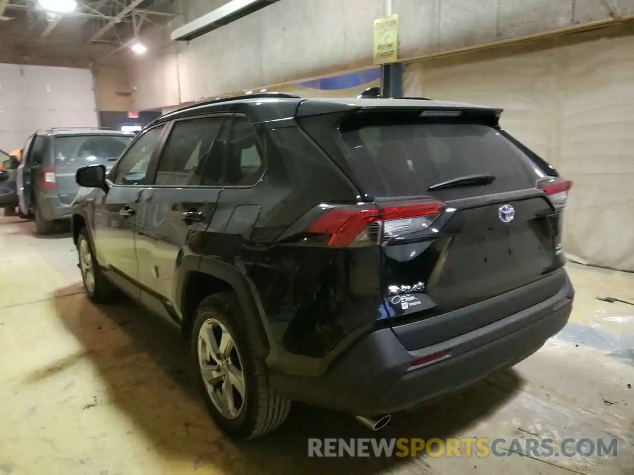 3 Photograph of a damaged car 4T3B6RFV3MU046633 TOYOTA RAV4 2021