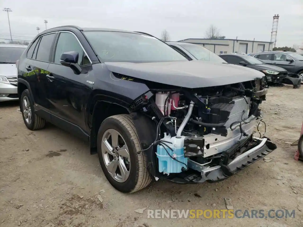 1 Photograph of a damaged car 4T3B6RFV3MU057681 TOYOTA RAV4 2021