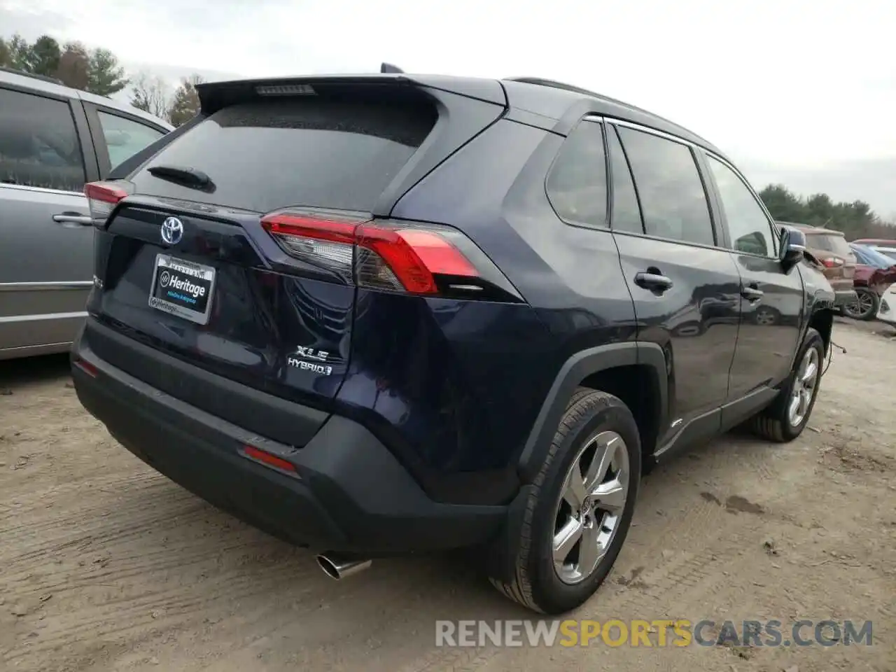 4 Photograph of a damaged car 4T3B6RFV3MU057681 TOYOTA RAV4 2021