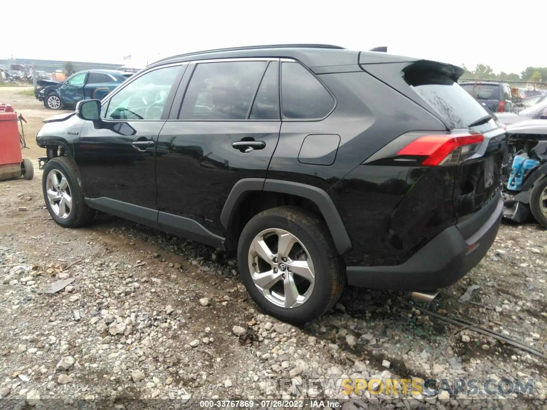 3 Photograph of a damaged car 4T3B6RFV4MU022714 TOYOTA RAV4 2021