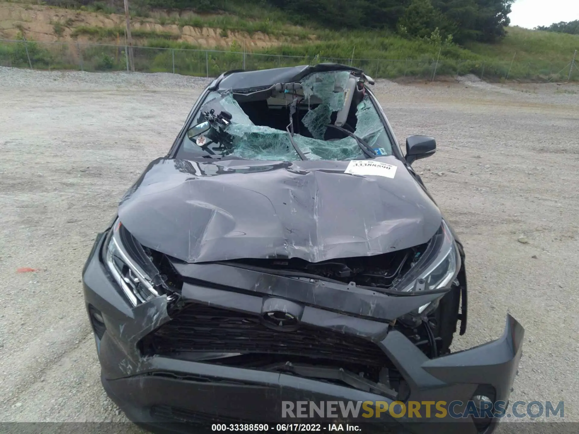 6 Photograph of a damaged car 4T3B6RFV4MU047595 TOYOTA RAV4 2021