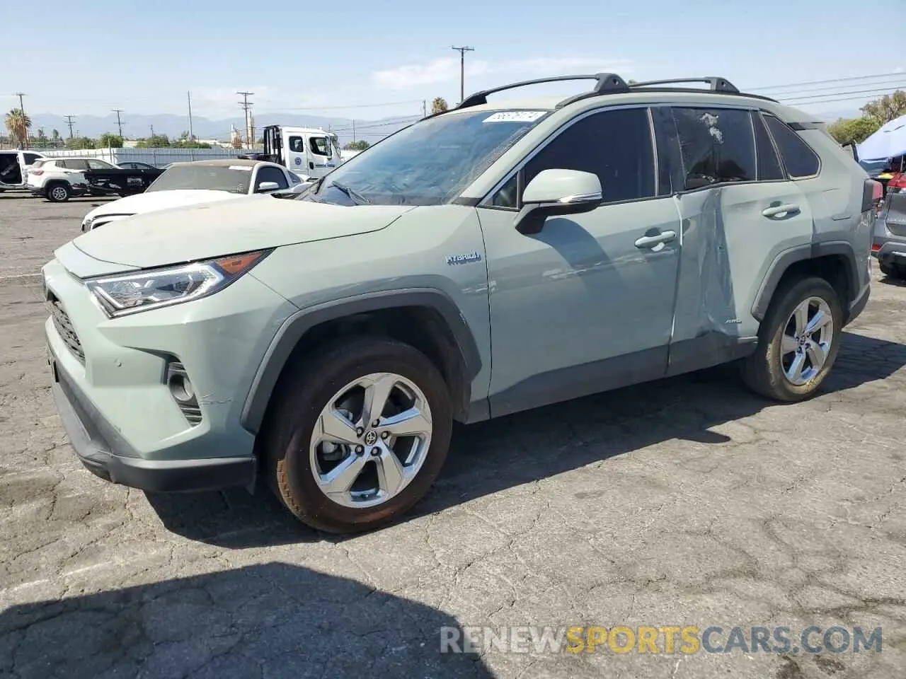 1 Photograph of a damaged car 4T3B6RFV4MU051209 TOYOTA RAV4 2021